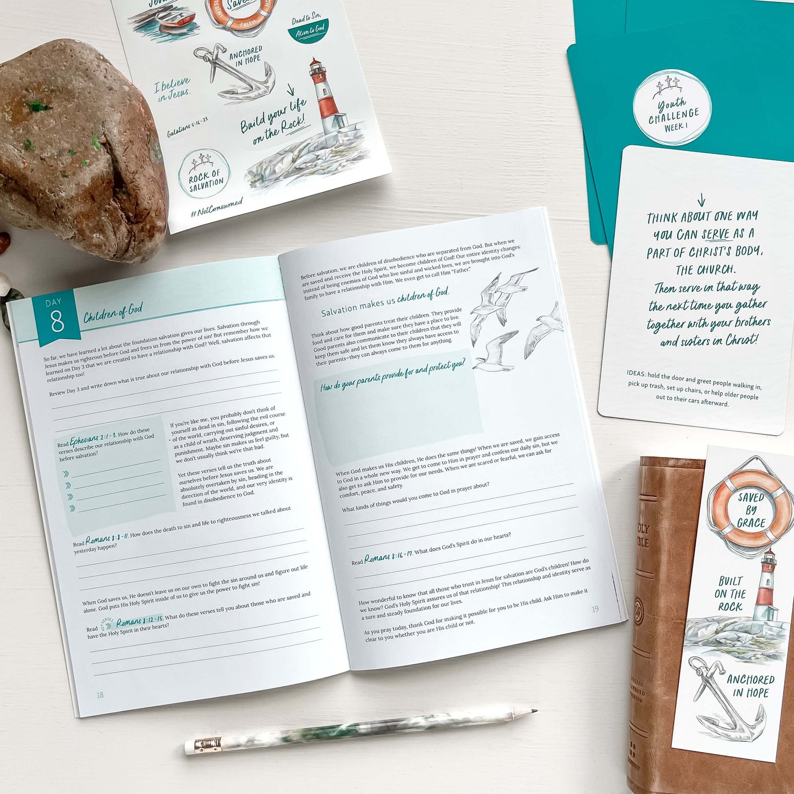 Rock Salvation Teen Bible Study Inside