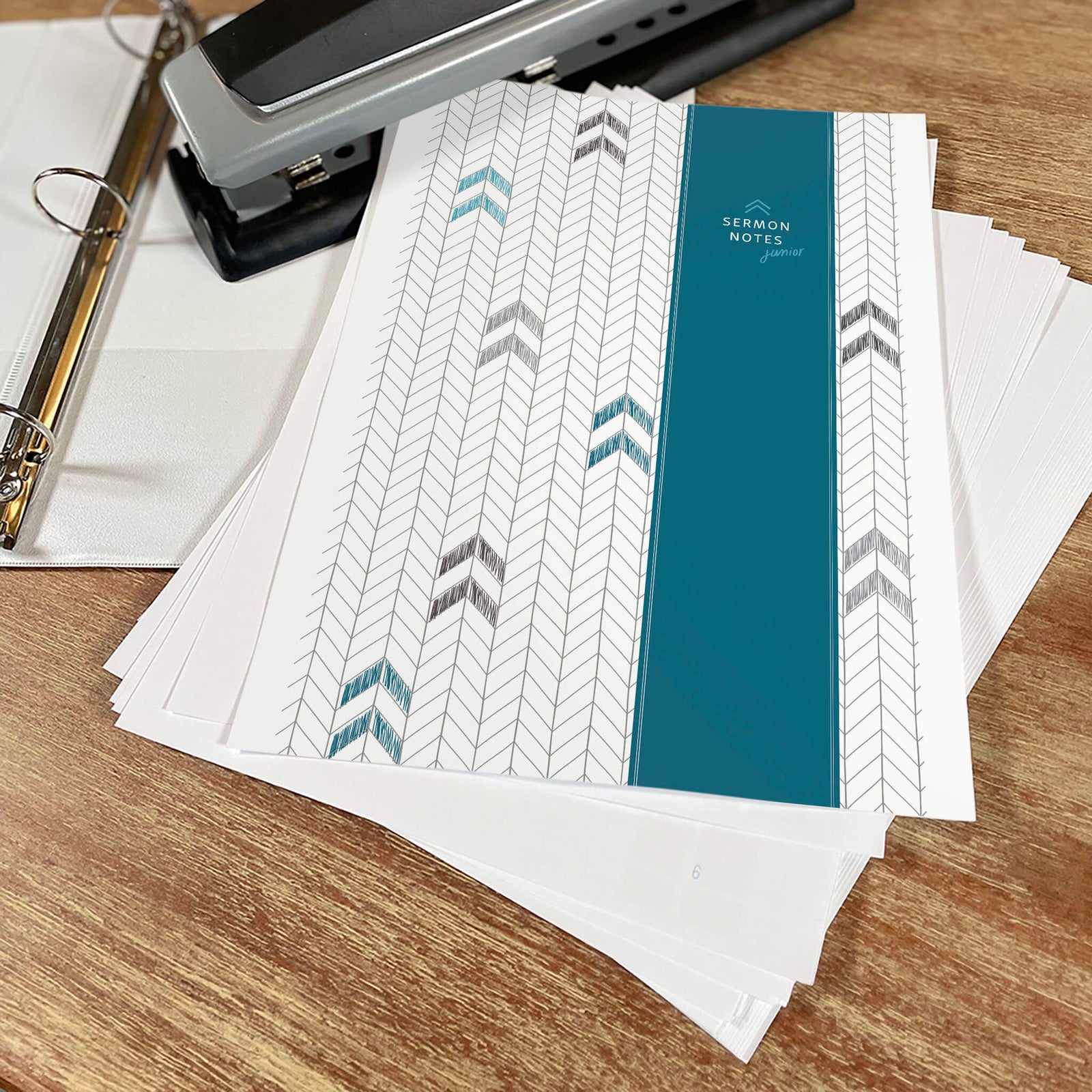 Sermon Notebook printable 