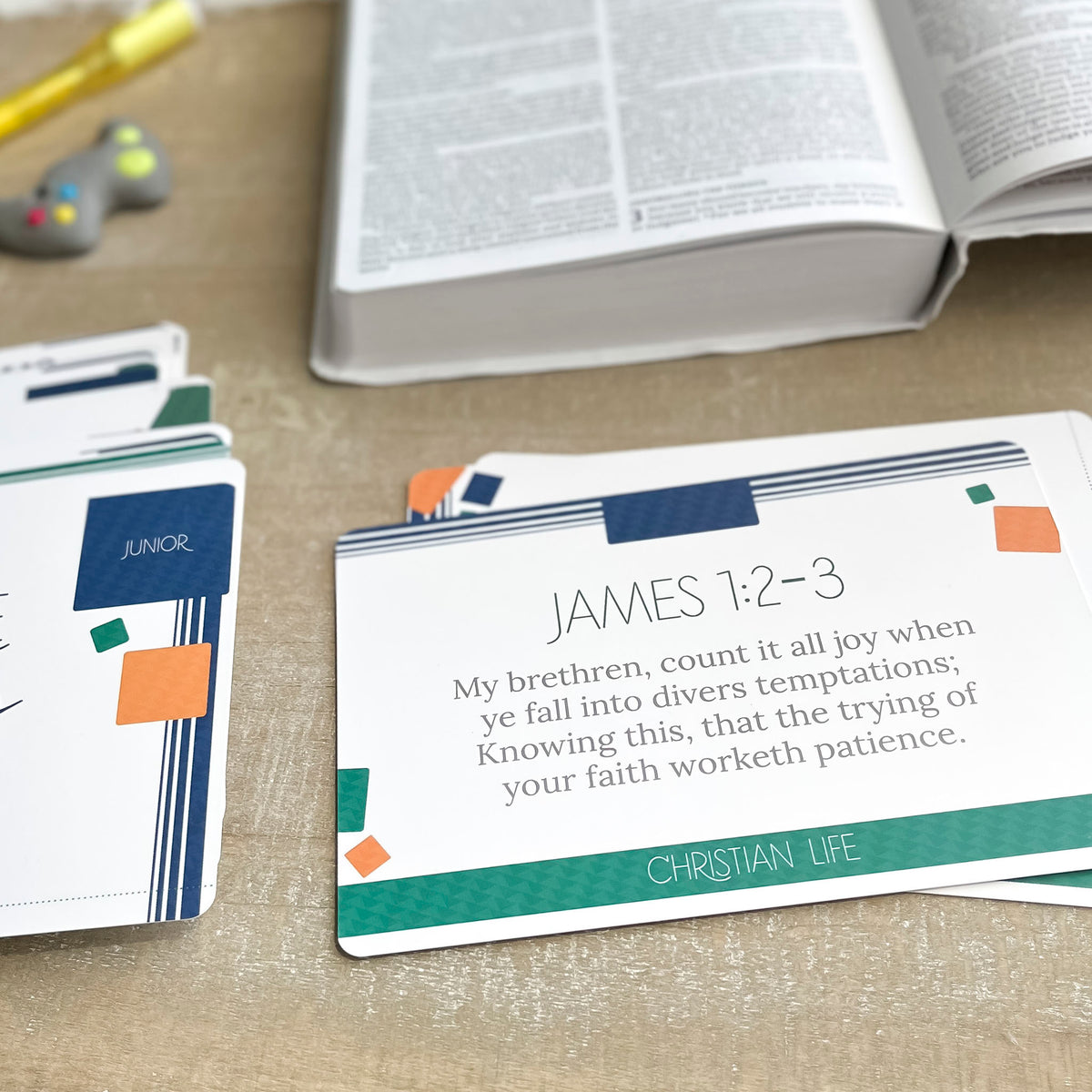 KJV Scripture Memory Cards