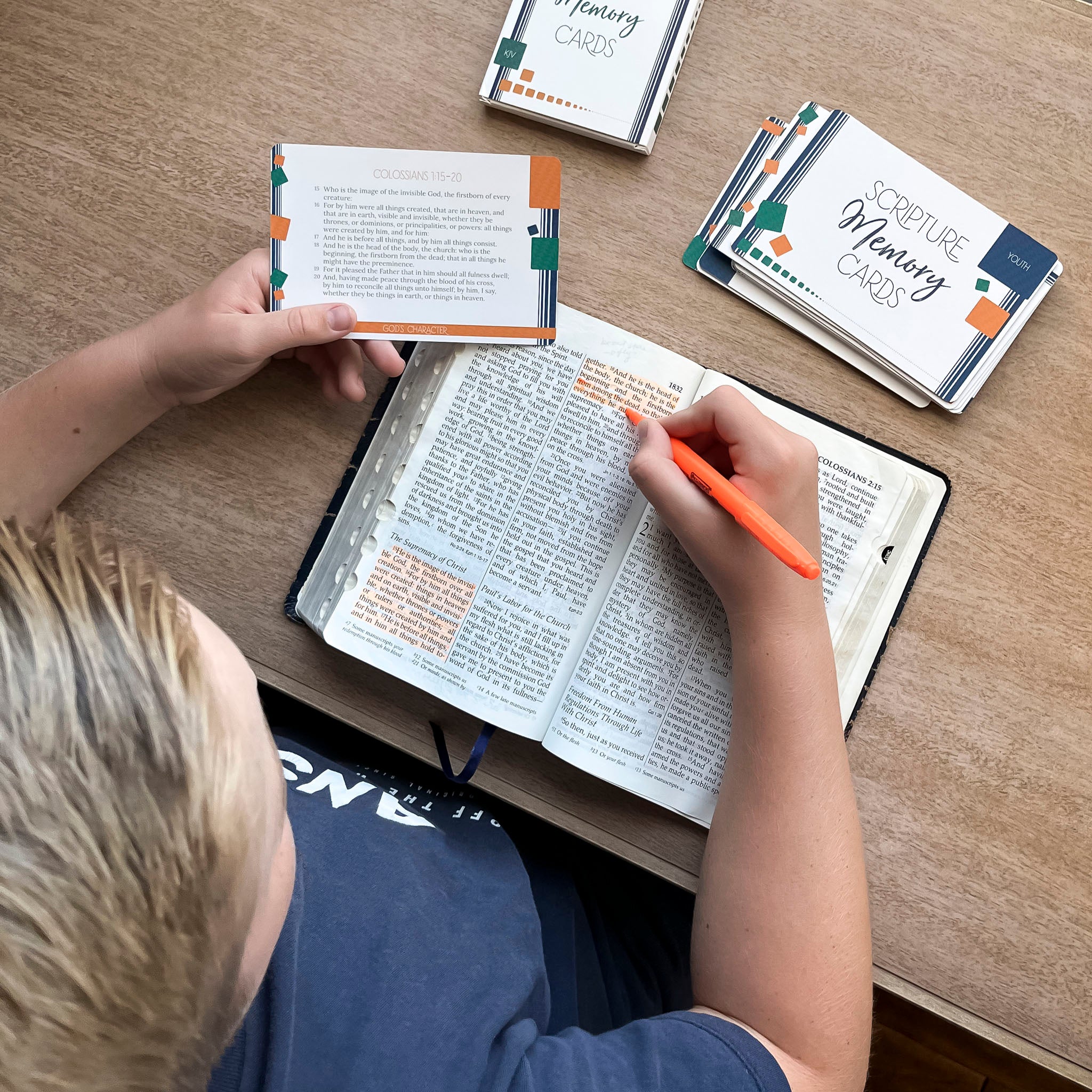 Scripture Memory Cards for Kids – Not Consumed