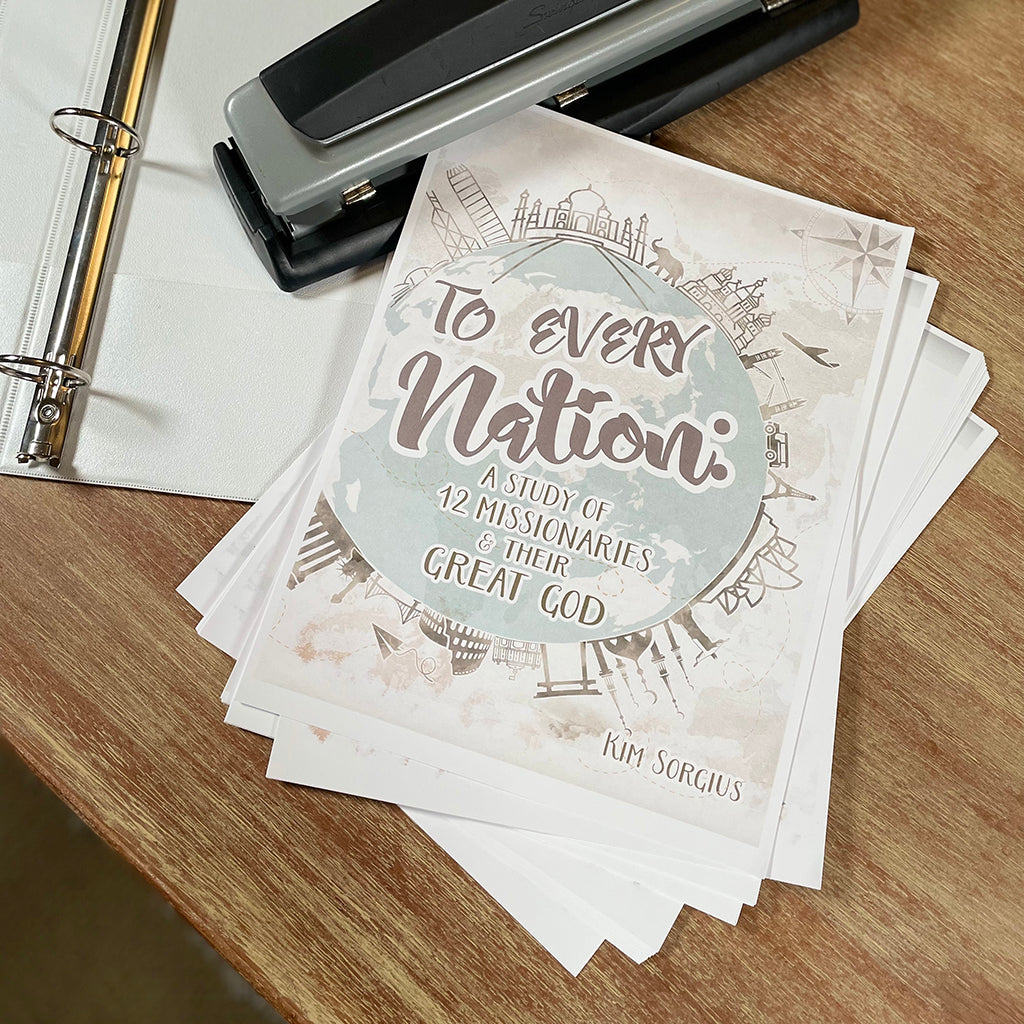 To Every Nation printable missionary study
