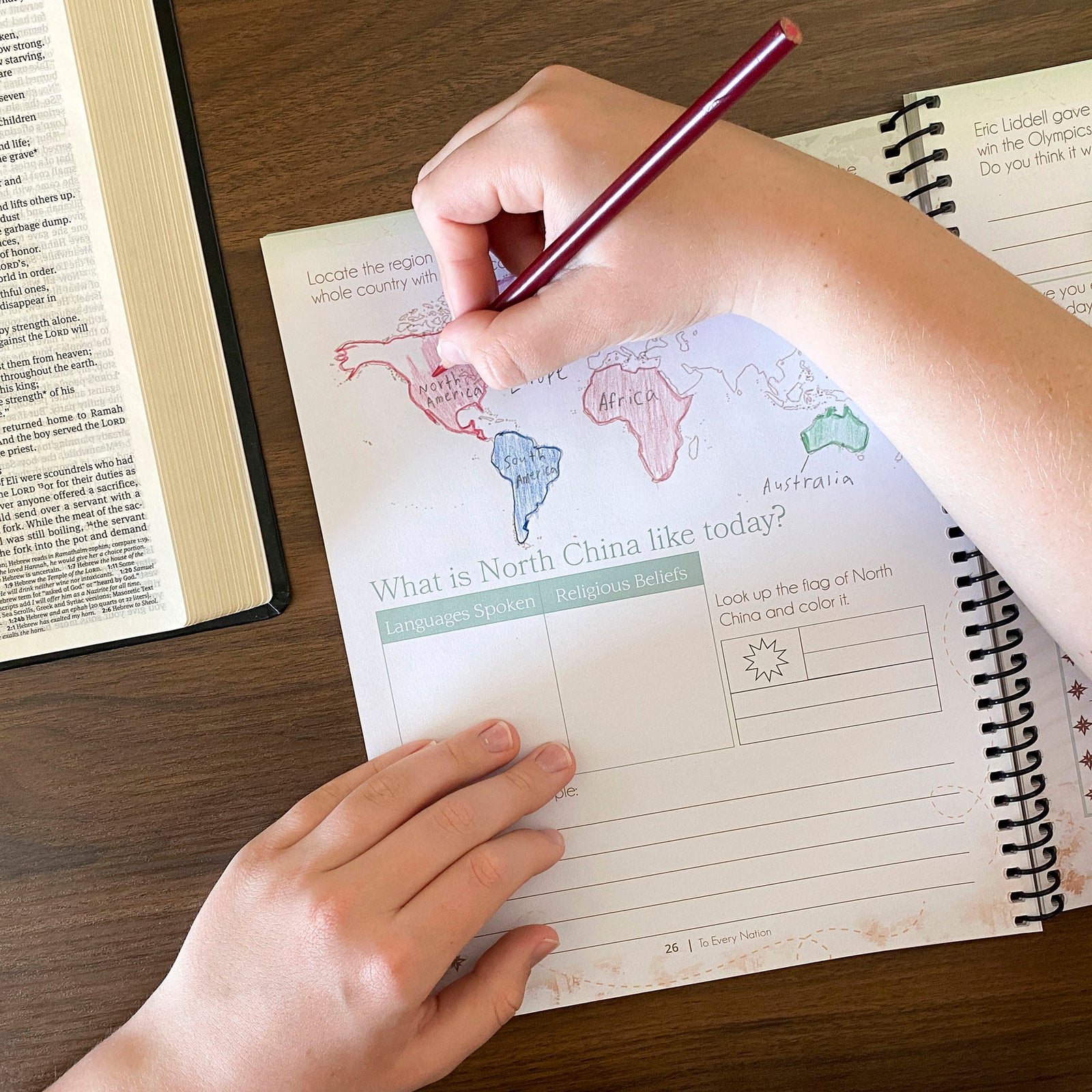 To Every Nation missionary study