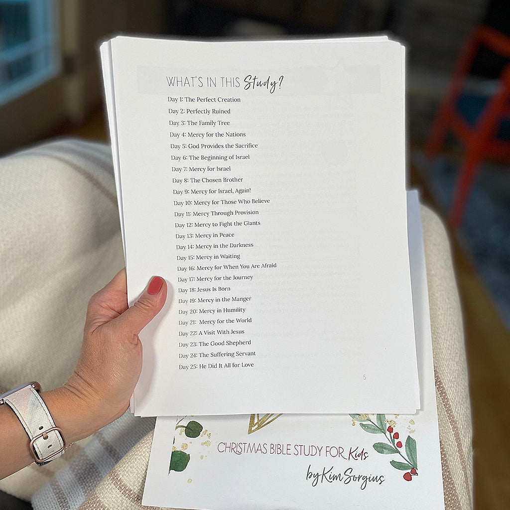 Printable Christmas Bible study lessons