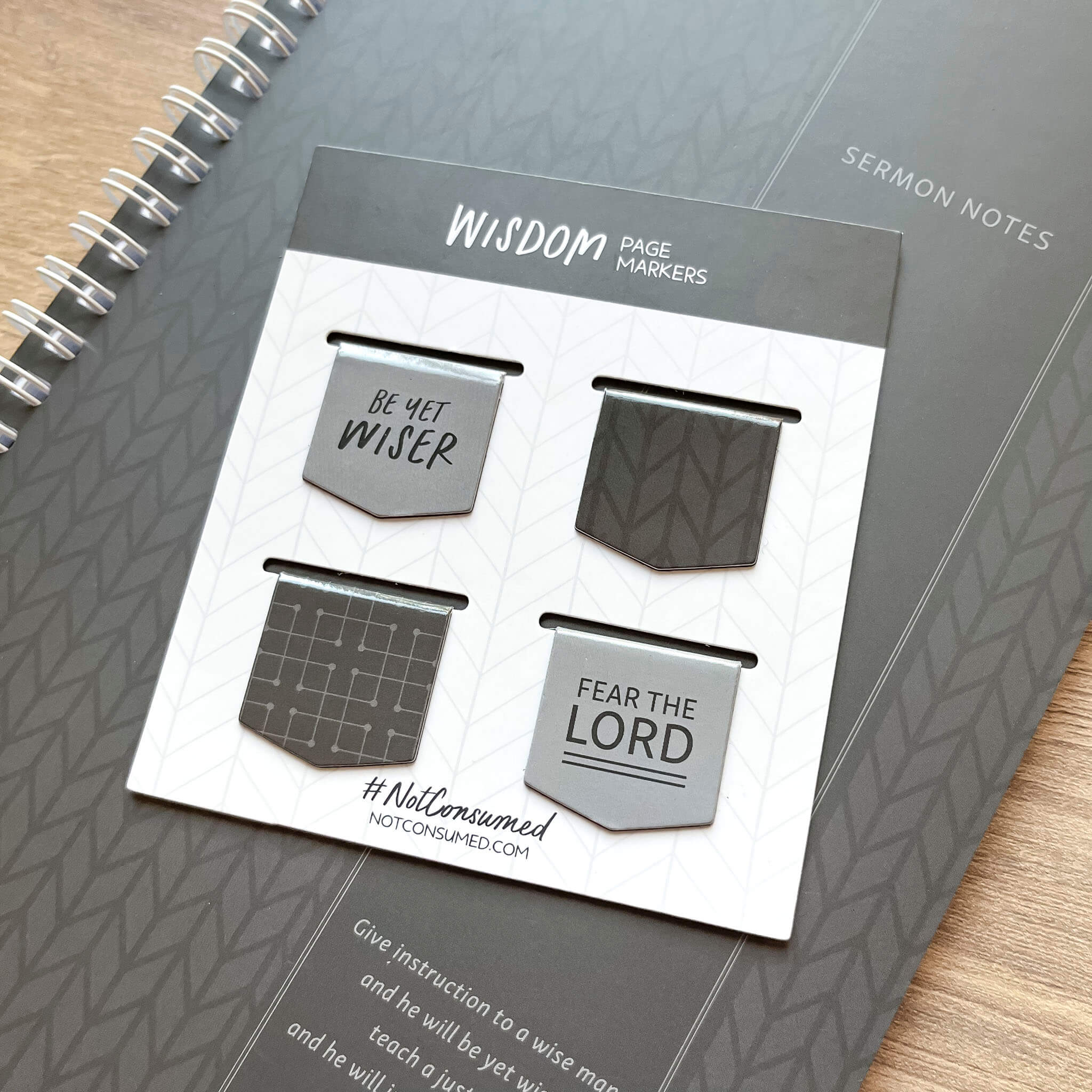 Wisdom Page Markers | Best Bible Markers | Not Consumed
