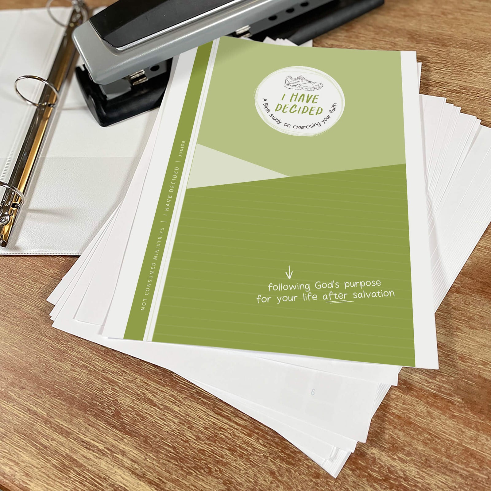 Decided Bible Study Digital Printable for family