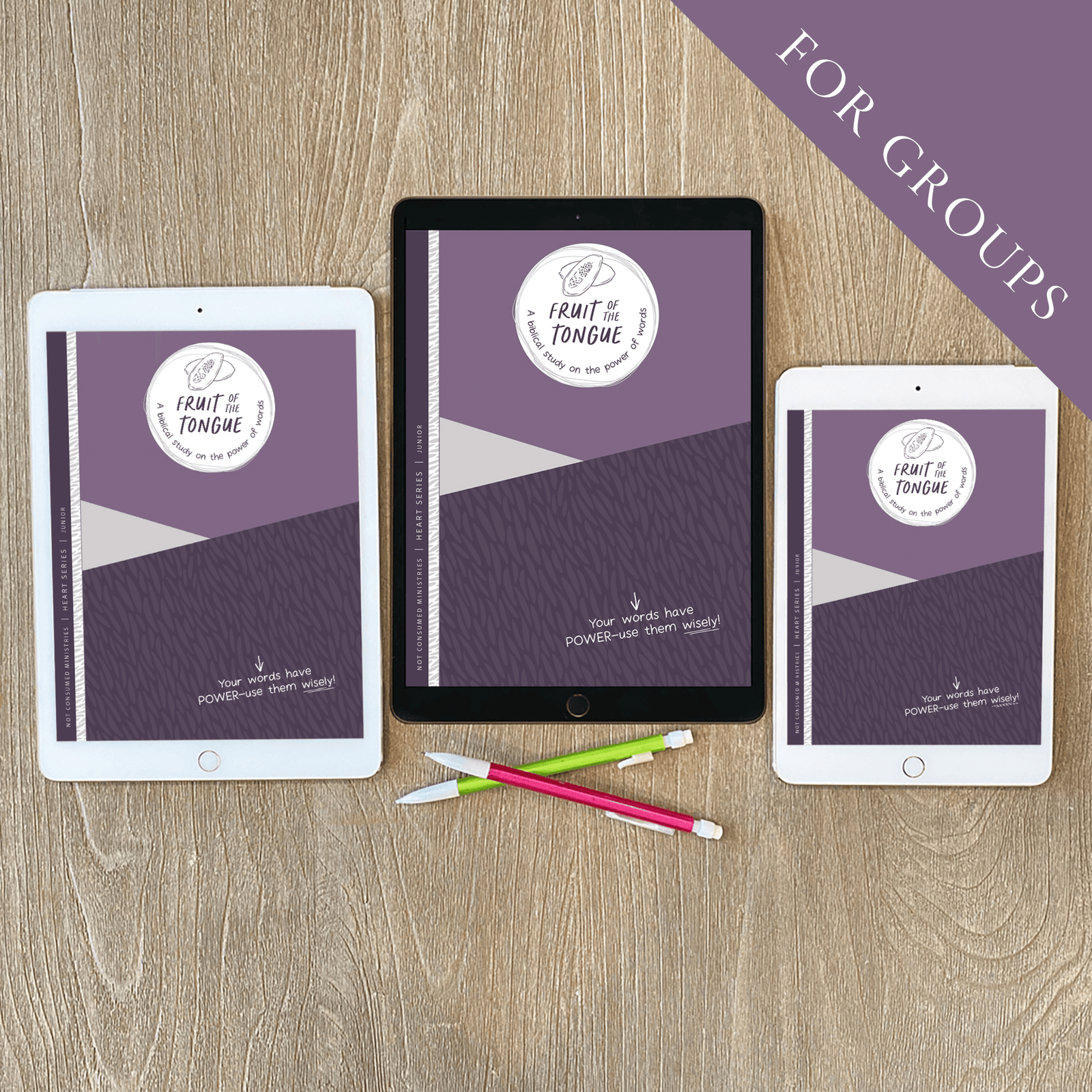 Fruit of the Tongue Bible study digital for groups