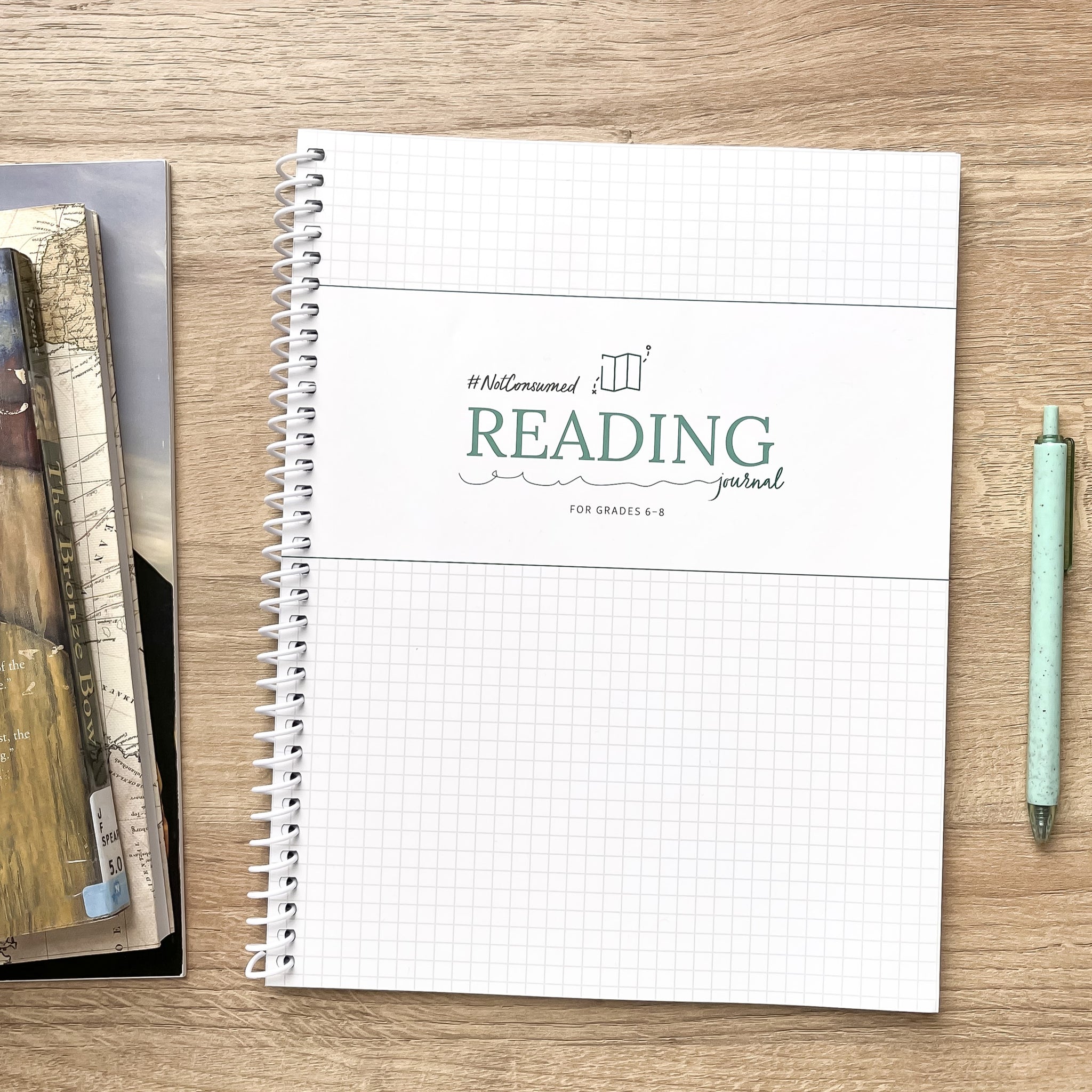 Reading Journal (DIY Homeschool Reading Curriculum)