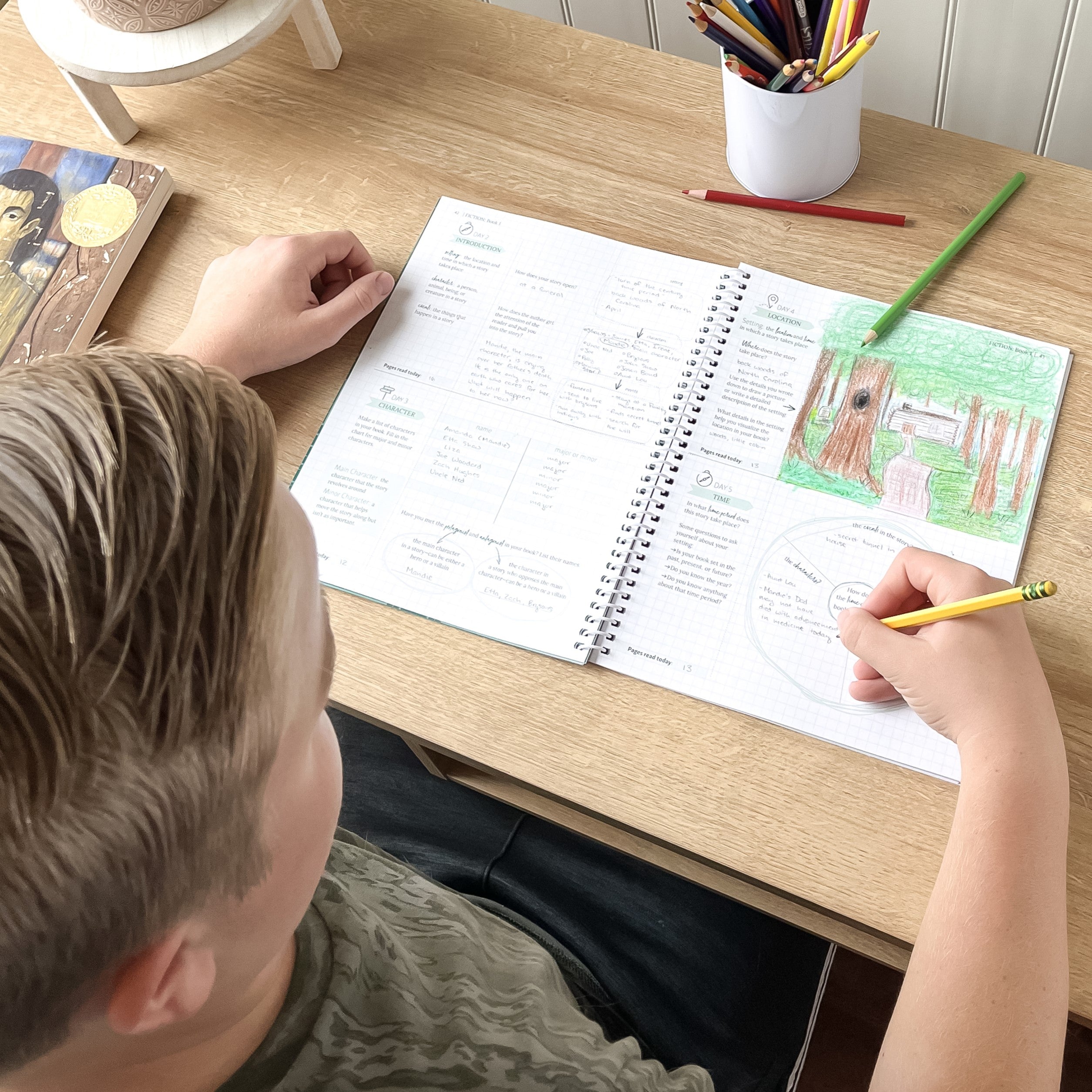 Reading Journal (DIY Homeschool Reading Curriculum)