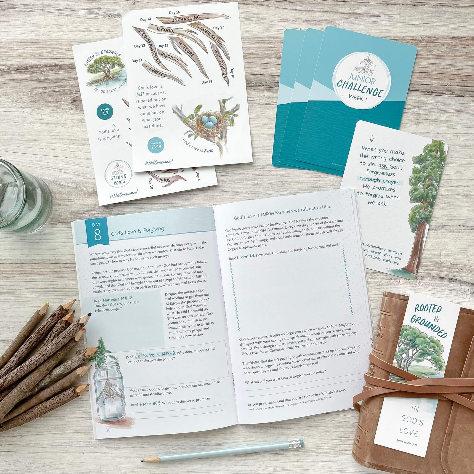 Strong Roots kids Bible Study inside